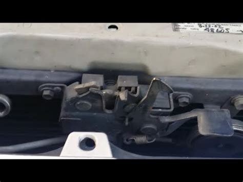 Hood Latch Not Locking