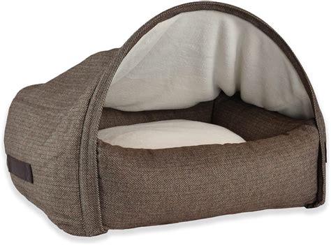 Hooded Dog Bed