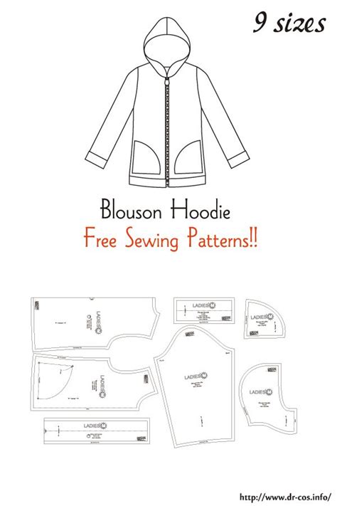 Hooded Jacket Sewing Pattern Free
