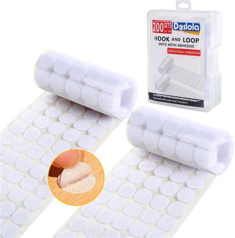 Hook And Loop Adhesive Dots