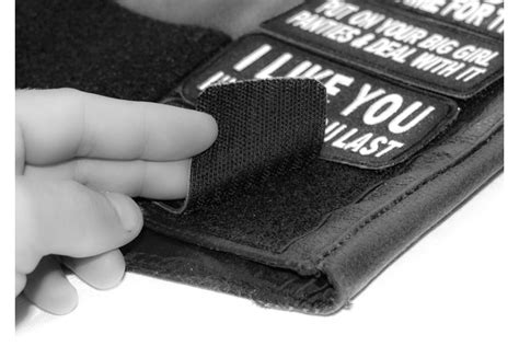 Hook And Loop Backing Patch