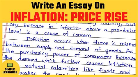 Hook For Inflation Essay