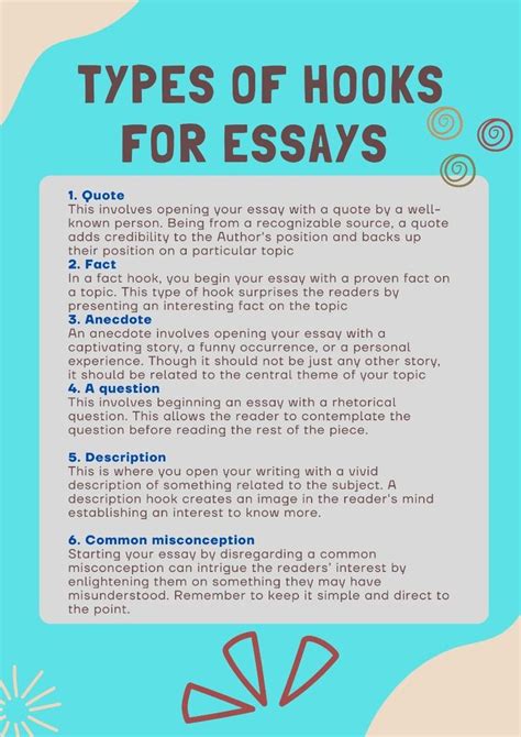 Hooks For Informative Essays