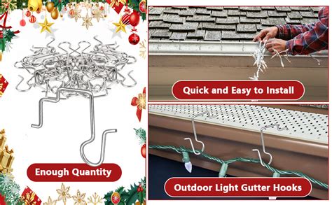 Hooks For Lights Gutter