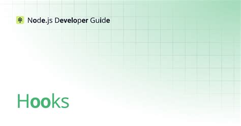 Hooks Node Js