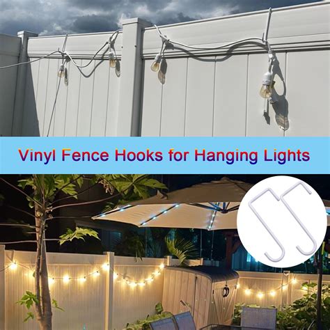 Hooks To Hang String Lights On Fence