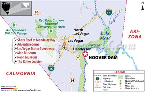 Hoover Dam Location