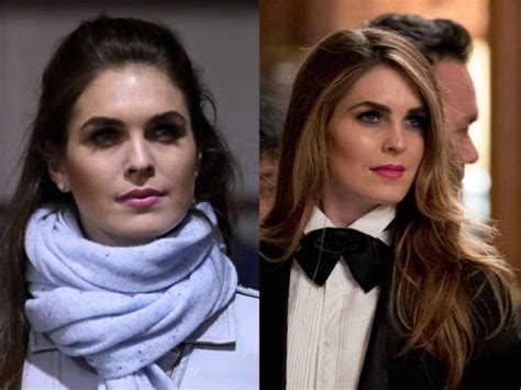 hope hicks without makeup