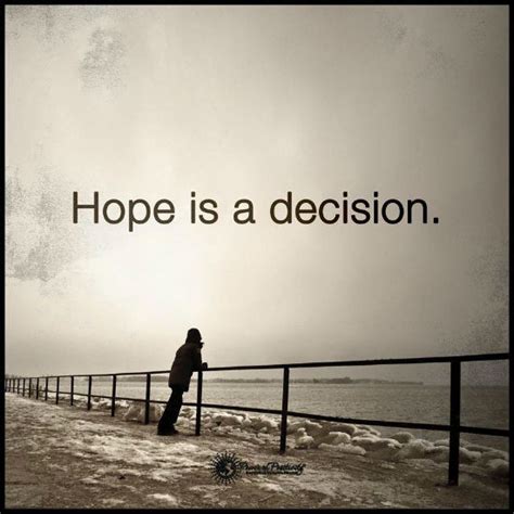 hope is a choice