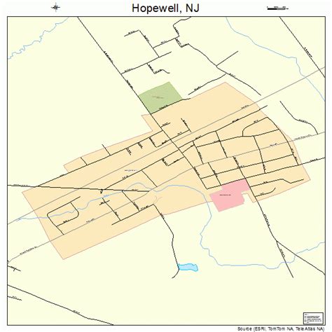 Hopewell Nj Map