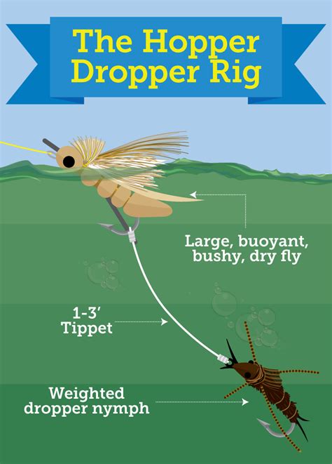 hopper dropper fly rig