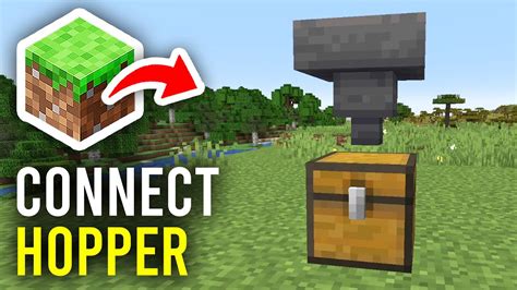 Hopper Into Chest Minecraft