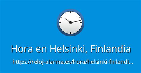 hora actual en finlandia