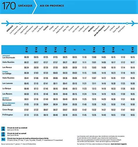 horaire bus aix en provence salon de provence