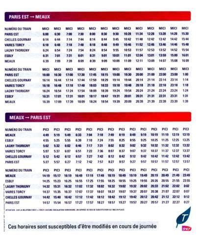 horaire paris le havre