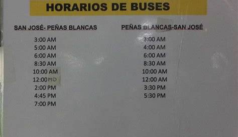 Penas Blancas Costa Rica Bus Travel Guide