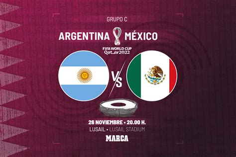 horario del partido de mexico vs argentina