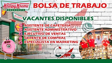 horarios de trabajo en krispy kreme