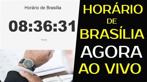 horas horario de brasilia