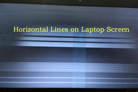 Horizontal Black Lines On Computer Screen