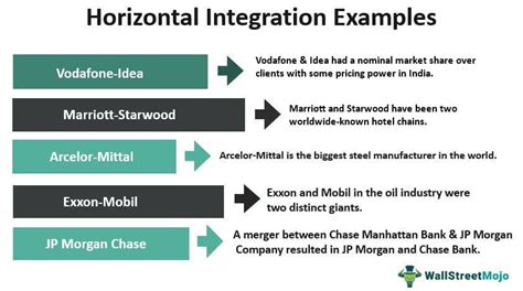 horizontal integration definition quizlet