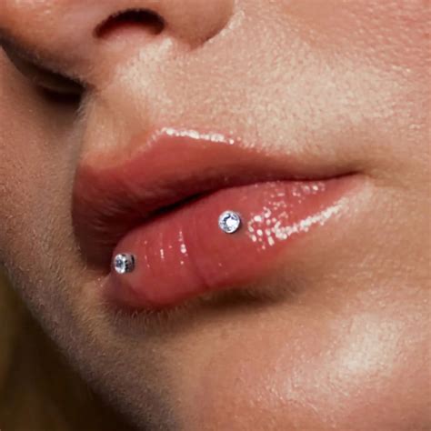 Horizontal Lip Piercing Guide