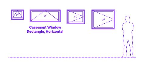 Horizontal Rectangular Windows