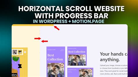 Horizontal Scroll Wordpress Theme