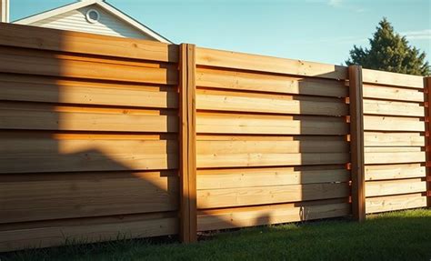 Horizontal Shadow Box Fence Spacing