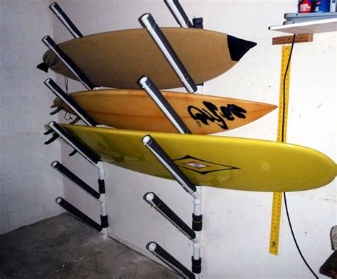 Horizontal Surfboard Rack Diy