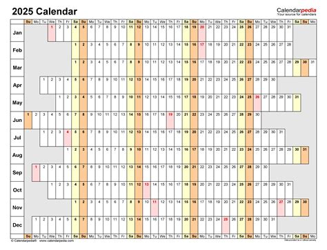 2025 Calendar Without Background Vector, 2025 Calendar, Vector, New