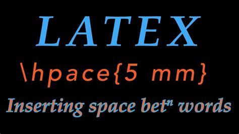 How To Add More Space In Latex Align Johns Firomind