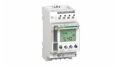 Horloge Schneider Notice SCHNEIDER ELECTRIC 16A 230V Leroy Merlin