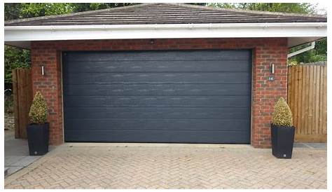 Hormann Sectional Garage Door Colours LPU42 L Ribbed Silkgrain Colour (single)