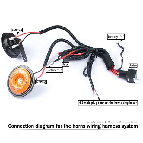 Horn Wiring Components Image