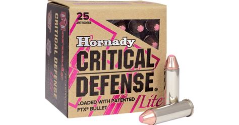Hornady Critical Defense Lite 380 