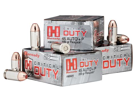 Hornady Critical Duty Ammo - Guns Holsters And Gear