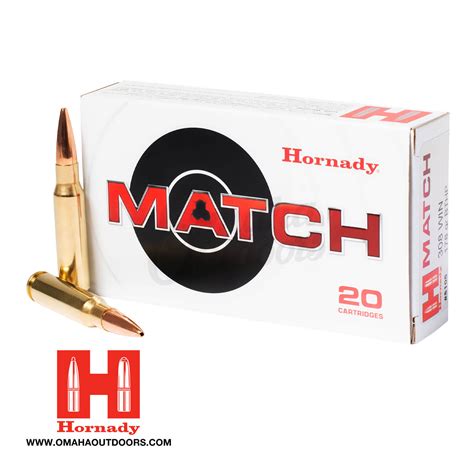 Hornady Superformance Match Ammo 308 Winchester 178 Grain 