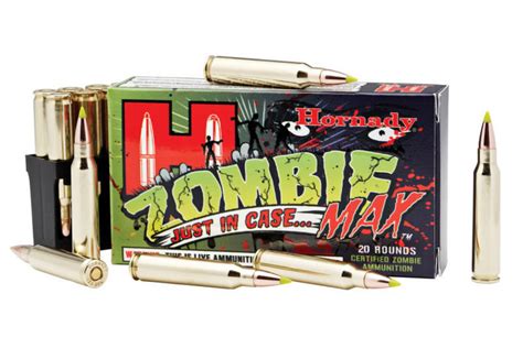 Hornady Zombie Max 308 Winchester Ammo 168 Grain Z-Max