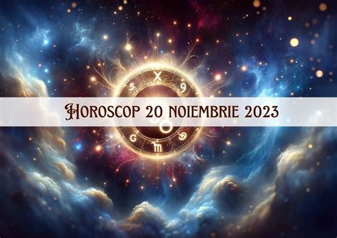 horoscop 20 noiembrie 2023