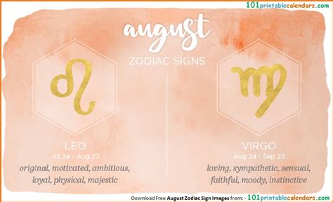Horoscope 1st August