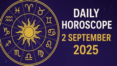 Horoscope 2 September