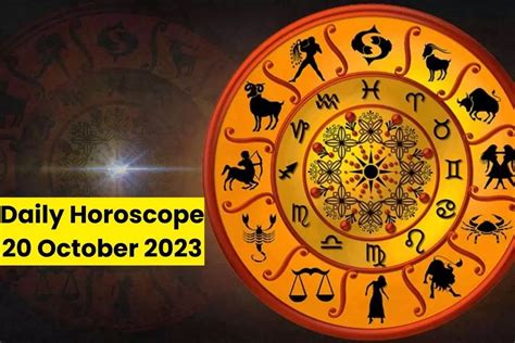 horoscope 20 octobre 2023