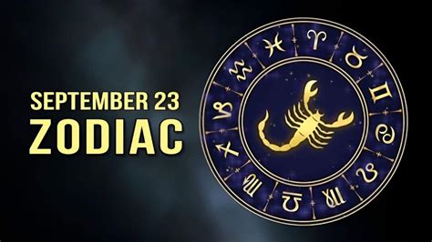 Horoscope 23rd September