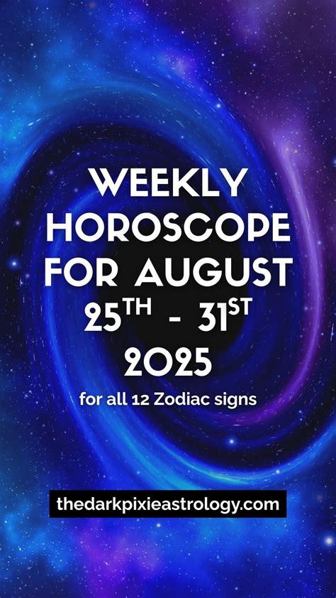 Horoscope Aug 25
