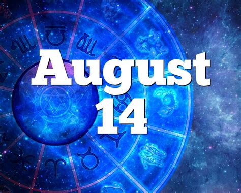 Horoscope August 14