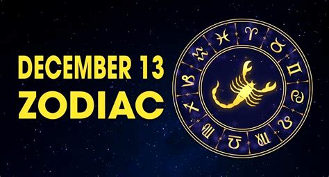 Horoscope Dec 13