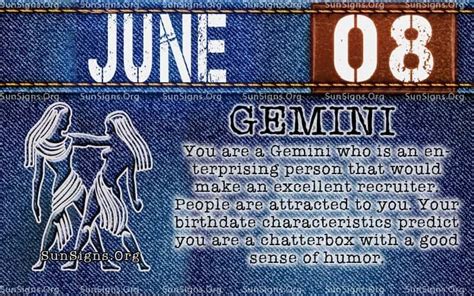 Horoscope June 8