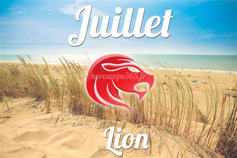 horoscope lion juillet 2023