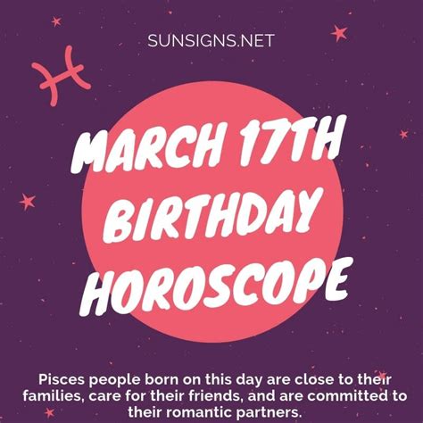 Horoscope March 17th